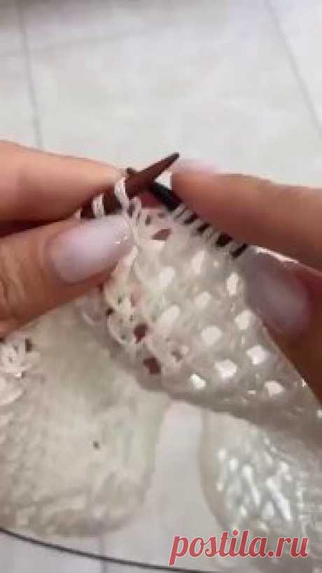 🧶 Ажурный узор