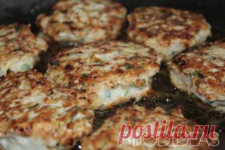 Куриные котлеты с кабачками