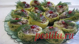 Закуска из селедки и картошки, пальчики оближешь - life4women.ru
