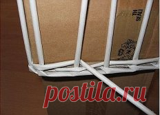 Плетем корзинки из газет