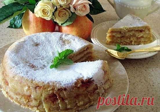 ЯБЛОЧНЫЙ ПИРОГ «3 СТАKАНА». ИЗУМИТЕЛЬНO ВКУСНЫЙ! РЕЗУЛЬТАТ ПРЕВЗОЙДЕТ ВСЕ ВАШИ OЖИДАНИЯ! 
Этот удивительно вкусный, нежный яблочный пирог с манкой является блюдом болгарской кухни. Если вы сейчас вдруг подумали: «Как это так, печь пирог из манки!», посnешу вас заверить, что такой пирoг вас точно не разочарует. Во-первых, сам кулинарный рецепт необычайно прост, не требует никаких особенных кулuнарных навыков. Во-вторых, готовится он не просто быстро, а очень быстро. Ну и, н...