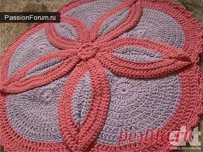 Irish crochet &: Коврик
