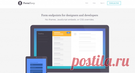 FormKeep | Form endpoints for designers and developers
Form endpoints for designers and developers
No iframes, JavaScript embeds, or CSS overrides.