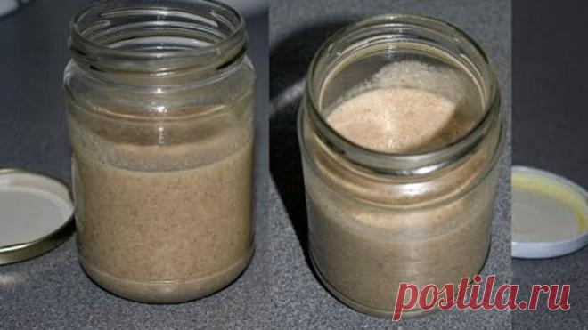 Бездрожжевая закваска 