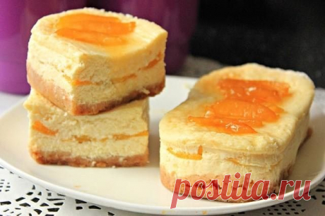 Творожники с персиками и кокосовой стружкой