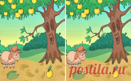 Тест на внимательность. Найдите 5 отличий на картинке Козлёнок в Шапке.

Читай дальше на сайте. Жми подробнее ➡