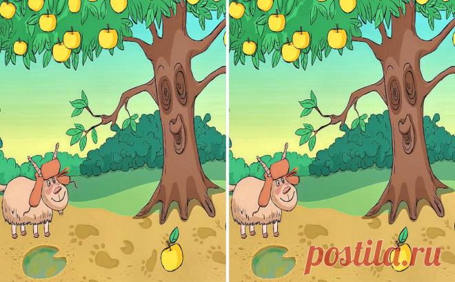 Тест на внимательность. Найдите 5 отличий на картинке Козлёнок в Шапке.

Читай дальше на сайте. Жми подробнее ➡