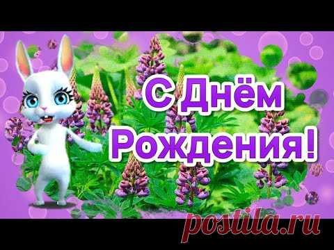 Поздравления с Днем Рождения! Видео открытки с Днем Рождения - YouTube