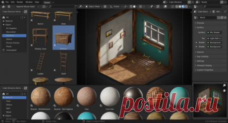 Выпуск свободной системы 3D-моделирования Blender 3.0 | ProHoster
