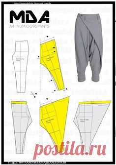 A4 NUM 0096 PANTS