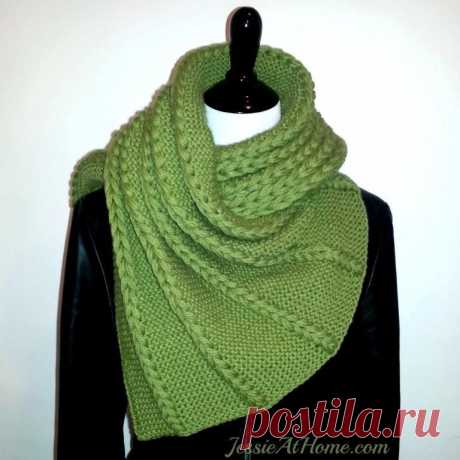 ОРИГИНАЛЬНАЯ ИДЕЯ ДЕКОРА ВЯЗАНОГО ПОЛОТНА