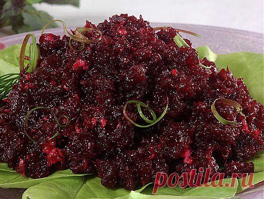 Рецепт свекольной икры | Мой рецепт