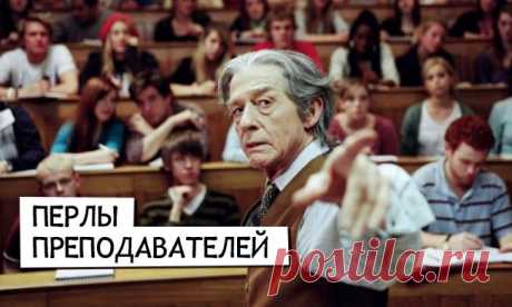 Перлы вузовских преподавателей | KaifZona.Ru