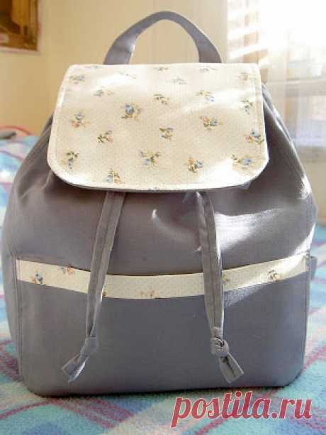 Heart of Mary: TUTORIAL: The City Backpack
