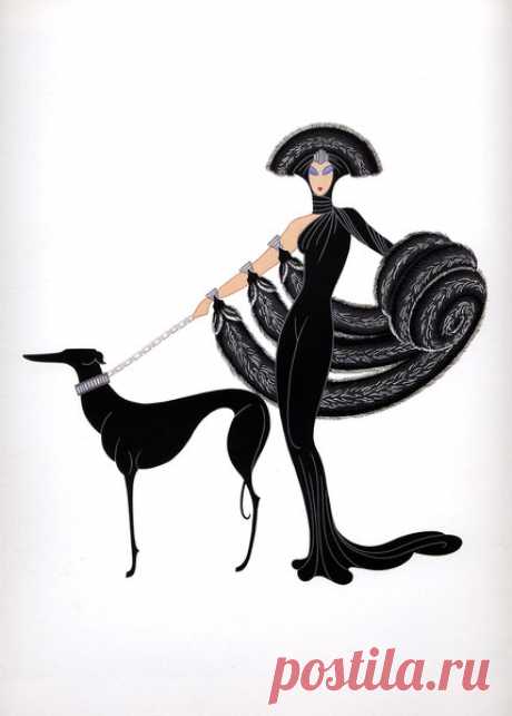ГРАФИКА ЭПОХИ МОДЕРН | ERTE (ROMAIN DE TIRTOFF) - ЖИВОПИСЬ. ИСКУССТВО ХУДОЖНИКОВ ВСЕГО МИРА. - Группы Мой Мир