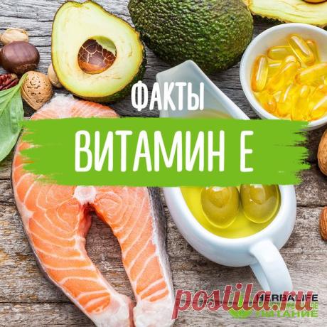 ВИТАМИН Е ДЛЯ ОРГАНИЗМА