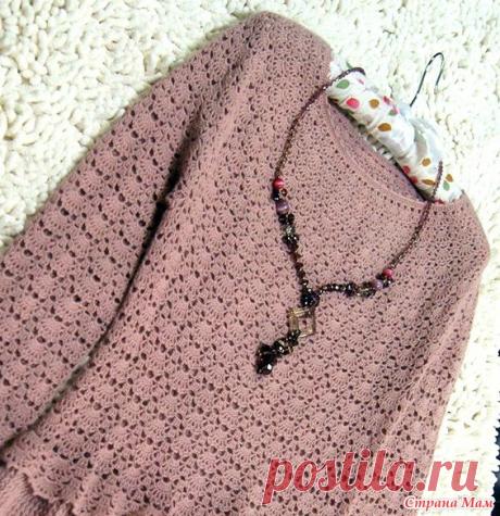 Туника с круглой кокеткой. Крючок. - ВЯЗАНАЯ МОДА+ ДЛЯ НЕМОДЕЛЬНЫХ ДАМ - Страна Мам