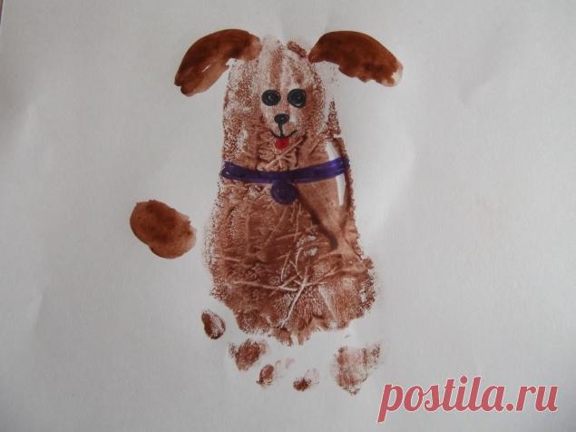 Собака . - Поделки с детьми | Деткиподелки