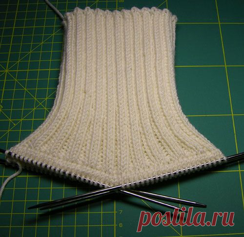 Мастер-класс: воротник "гольф".: ru_knitting