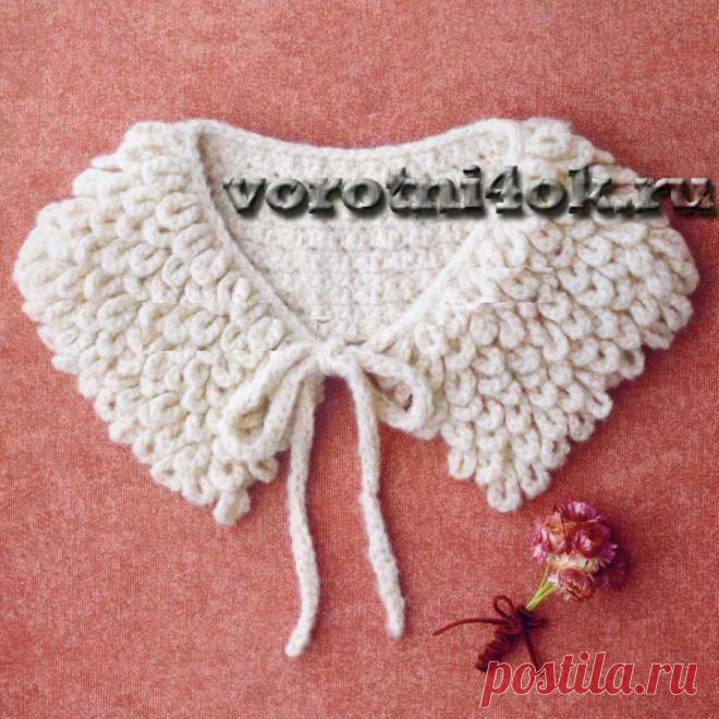 Воротник с петельками
