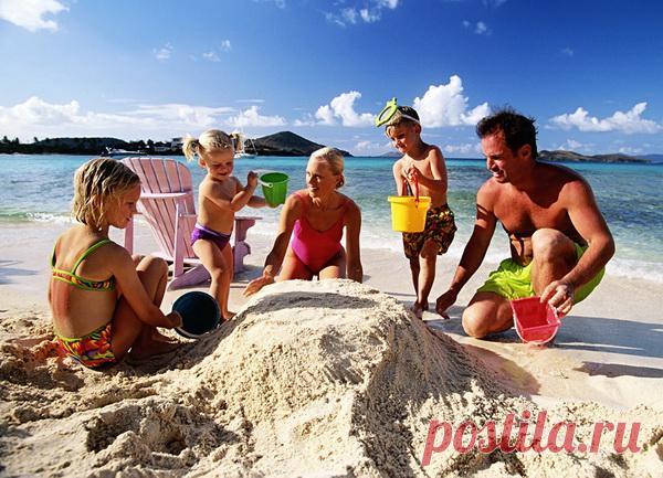 Лучшие пляжные игры для всей семьи! &raquo; Женский Мир
