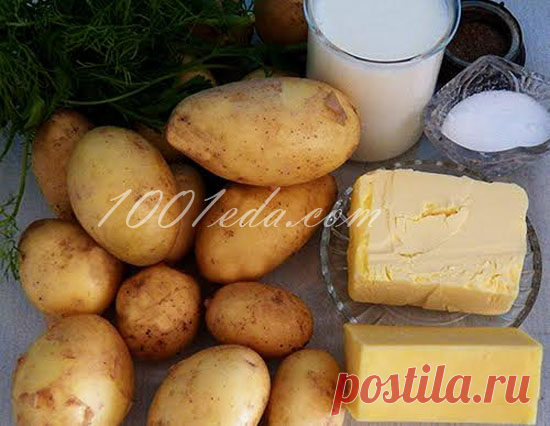 Как приготовить молодой картофель в молок - Горячие блюда от 1001 ЕДА