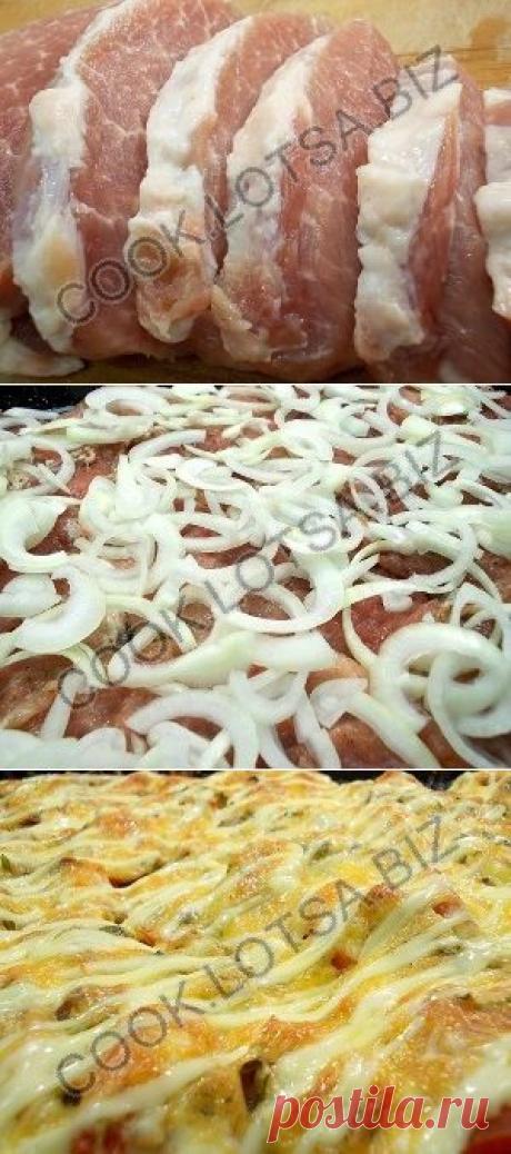 Мясо по-французски с грибами - ну очень вкусно!.