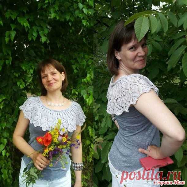 Топ из майки плюс крючок - 