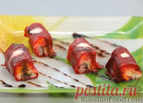 Салат &quot;Шуба&quot; в стиле фьюжн на RussianFood.com