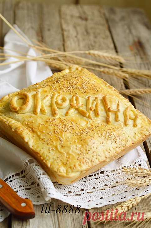 Пирог с капустой и колбасками. Тест-драйв с Окраиной рецепт с фотографиями