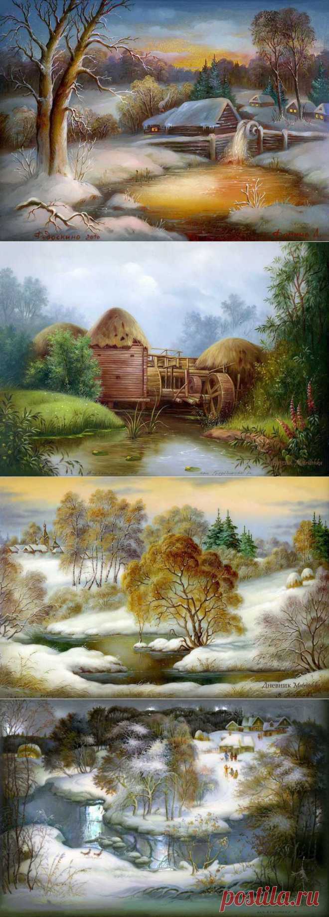 Природа в живописи «Федоскинские пейзажи».