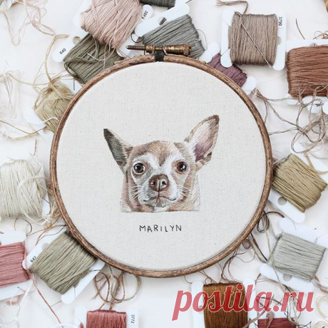 Emillie Ferris и ее изумительная вышивка гладью - Ярмарка Мастеров - ручная работа, handmade