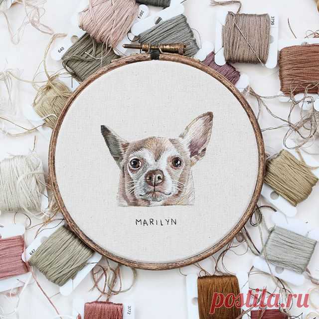 Emillie Ferris и ее изумительная вышивка гладью - Ярмарка Мастеров - ручная работа, handmade