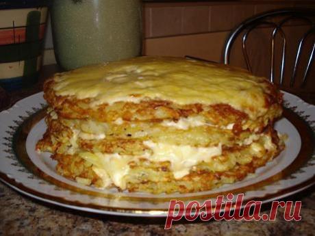 Картофельный пирог - Простые рецепты Овкусе.ру