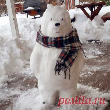 Снеговедь? Медвеговик?