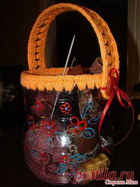 Моя первая корзиночка: Дневник группы &quot;Пластиковые бутылки и чудеса из них для детей и дома.&quot; - Страна Мам