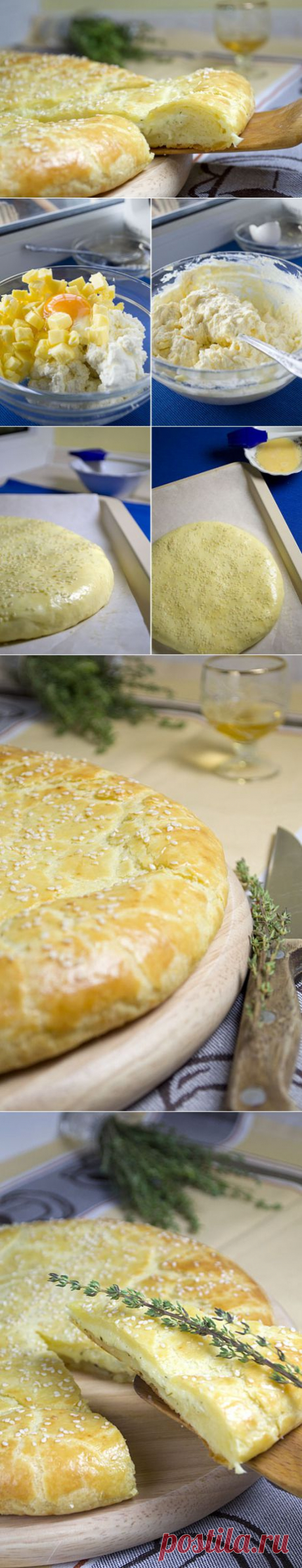 неимоверно вкусная ЛЕПЕШКА из творожного теста с сыром - я влюбилась с первого взгляда!