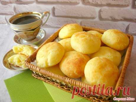 Бразильские сырные булочки (Pао de queijo) Хочу познакомить вас с рецептом бразильских сырных булочек, который меня покорил.