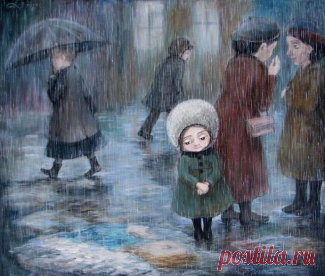 ♥ღ♥Грустный ангел... Нино Чакветадзе♥ღ♥.