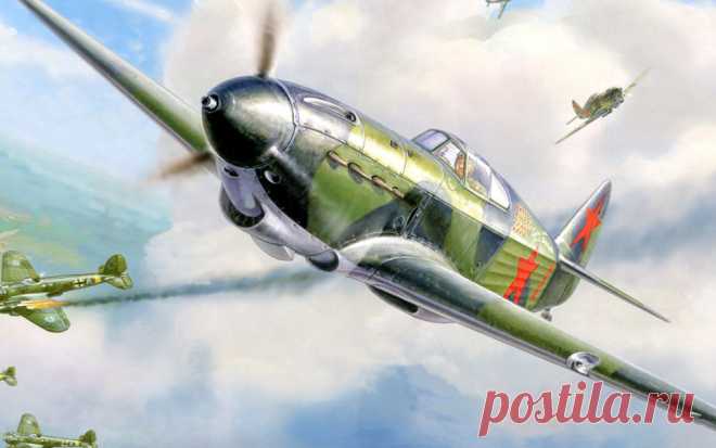 Семь «Як -1» против 18 «Ме-109» и 7 «Ю-88» и «Ю-87» | Блог Nyka | КОНТ