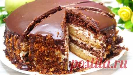 Домашний ТОРТ с Незабываемым Вкусом! Не зря он популярен ещё с советских вр