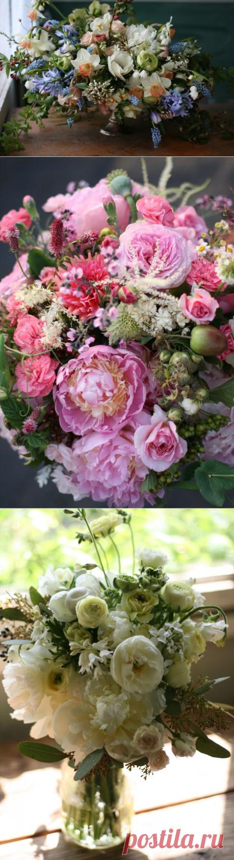 Прекрасные букеты дизайнера Erin Benzakein