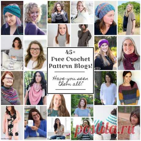 45+ Free Crochet Pattern Blogs - Cute As A Button Crochet & Craft