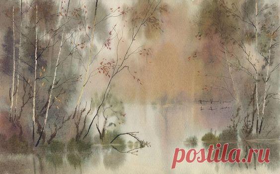 (66) Предзимье....МИХАЙЛИН НИКОЛАЙ | живопись