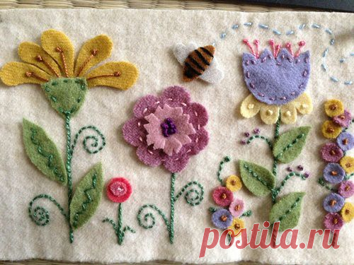 Pin на Hasifah Хамдан на войлоке ремесел
