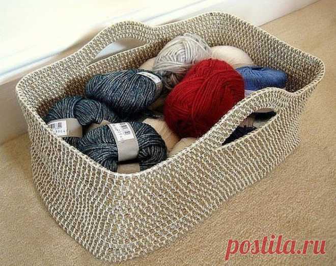 Корзина для рукоделия