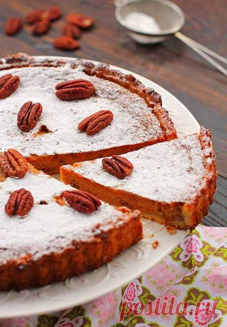 Тыквенный пирог с имбирем