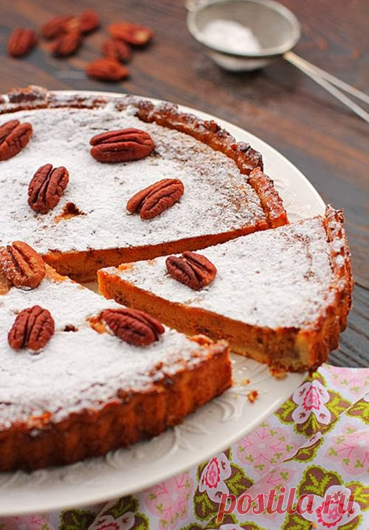 Тыквенный пирог с имбирем