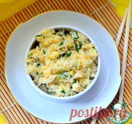 Рис с чесноком по-японски - кулинарный рецепт