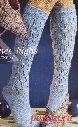 Гольфы связаны чулочными спицами . Как связать гольфы спицами | Все о рукоделии: схемы, мастер классы, идеи на сайте labhousehold.com